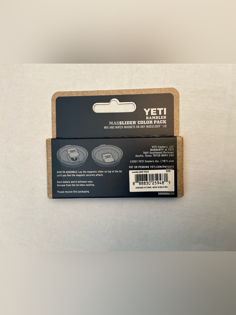 YETI Rambler MagSlider Color Pack - Black